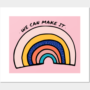 We Can Make It Over The Rainbow Posters and Art